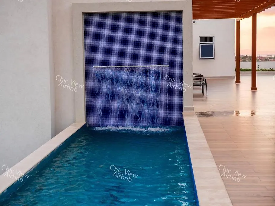 Chic View 1Bedroom Condo @ Dream 36 Montego Bay Apartment